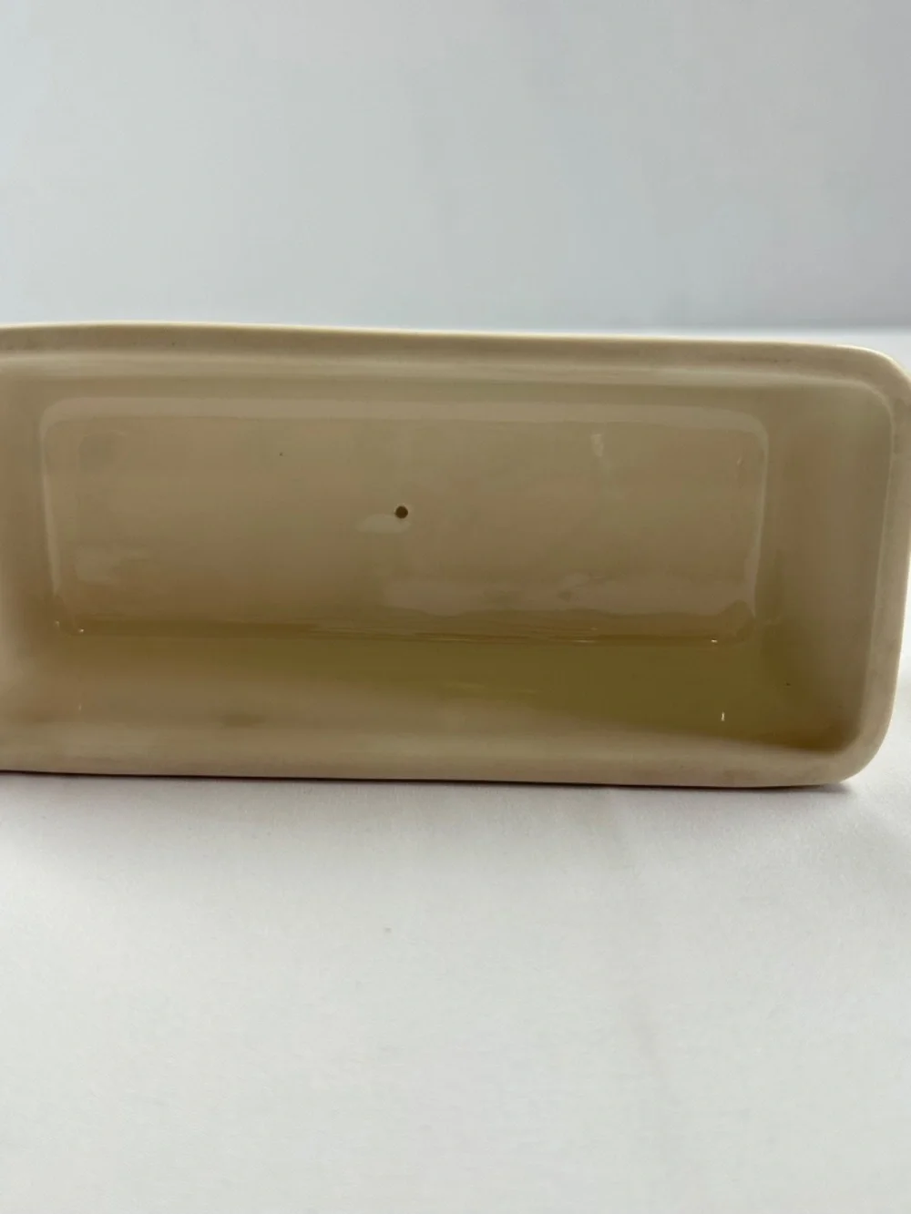 The Pioneer Woman Vintage Floral Butter Dish Stoneware Ceramic Red Teal Yellow